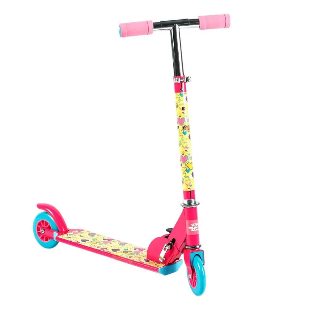 Patinete 2 Rodas Radical Dobrável Toys - HBR0922