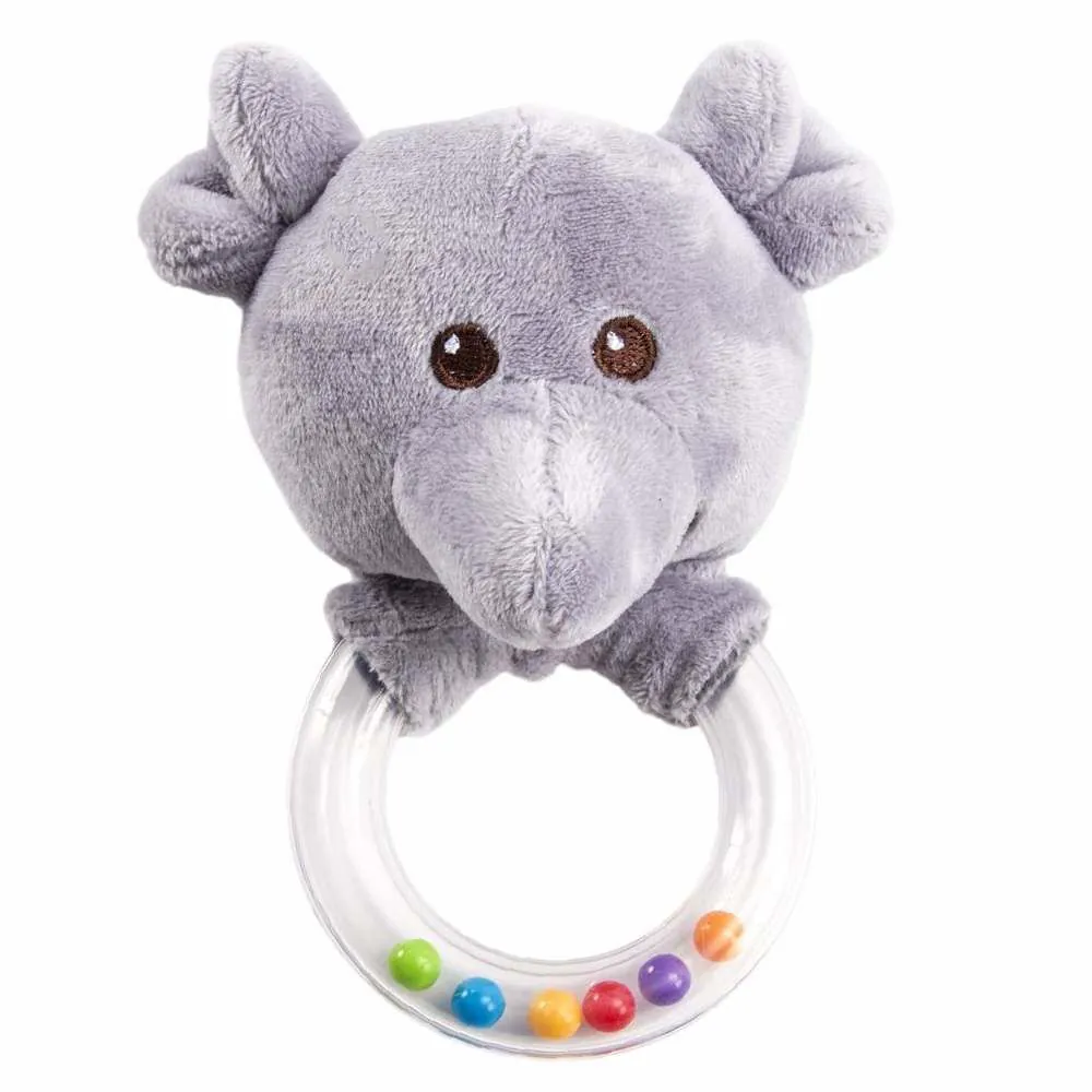 Pelúcia com Chocalho Baby - Elefante