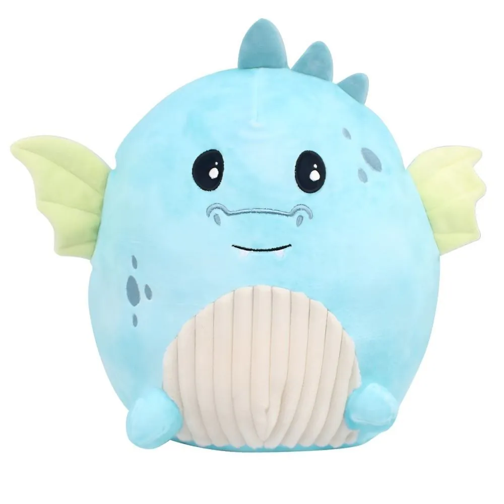 Pelúcia Fofinha Dragão 27Cm Toys - Azul