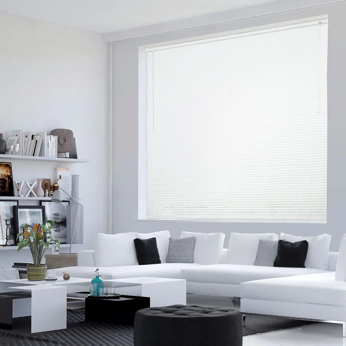 Persiana para Quarto e Sala 1,60X1,30 m Evolux - Branco