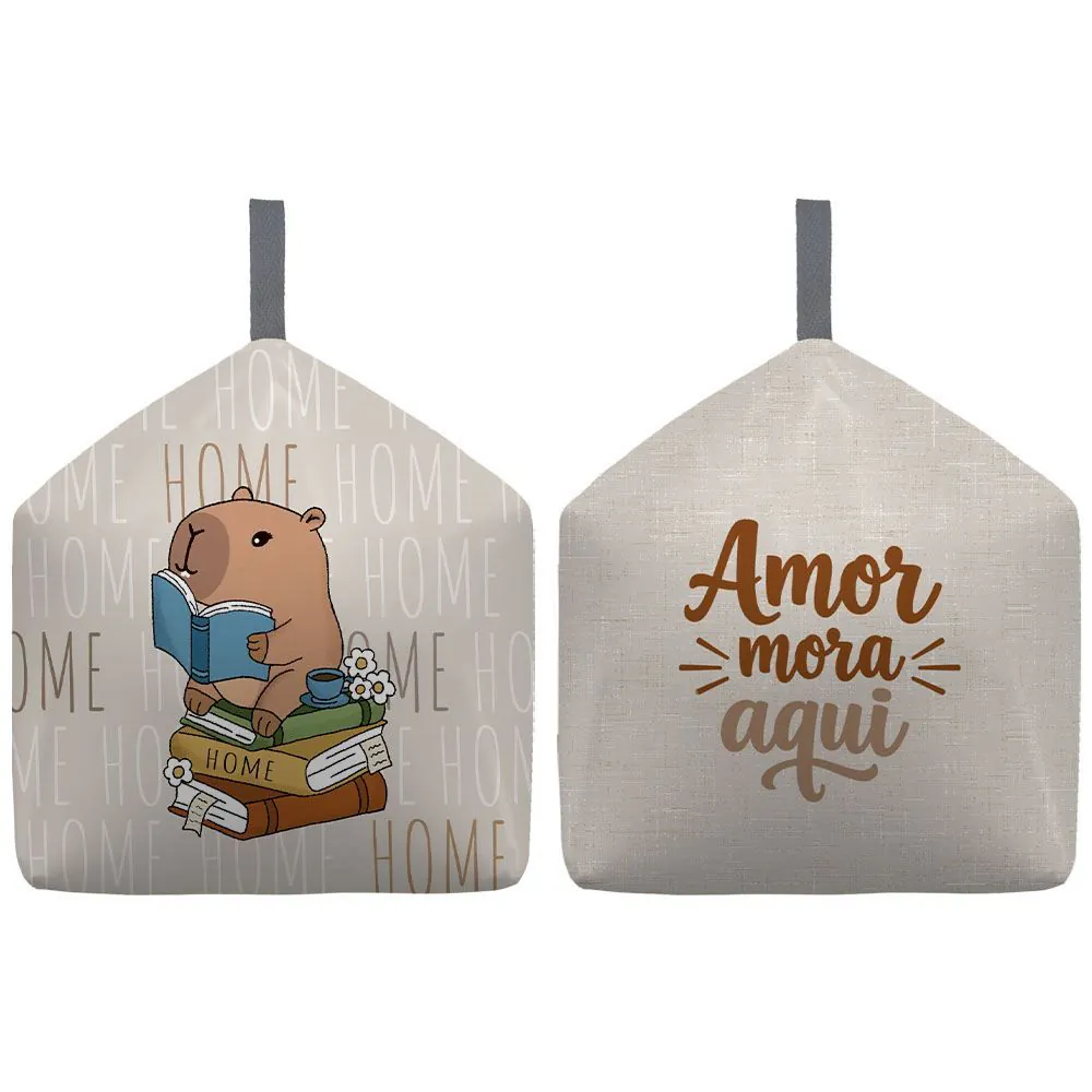 Peso de Porta Decorativo - Capivara Home