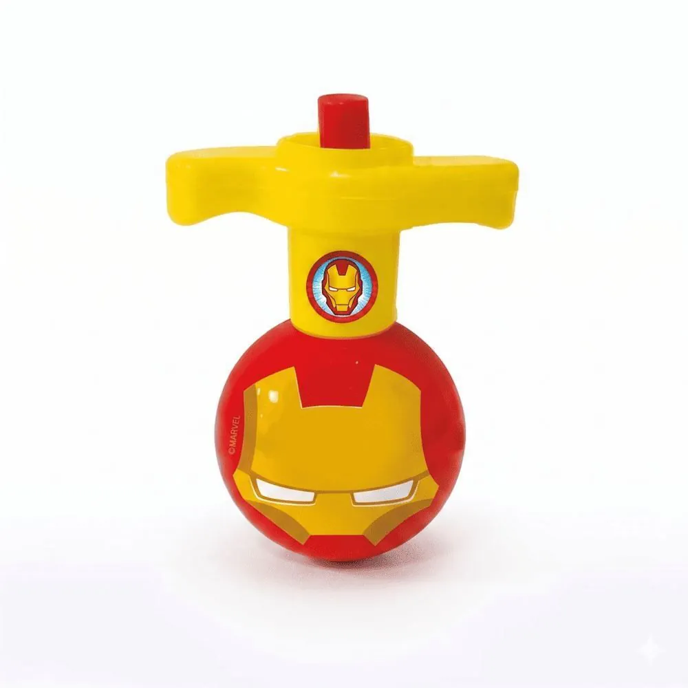 Pião com Luz Avengers Etitoys - Sortido