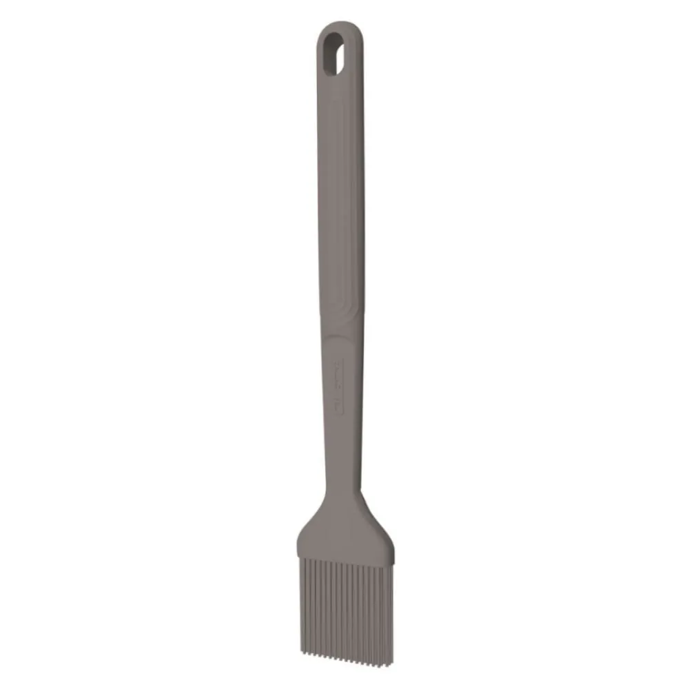 Pincel Soft de Silicone Tramontina - Cinza