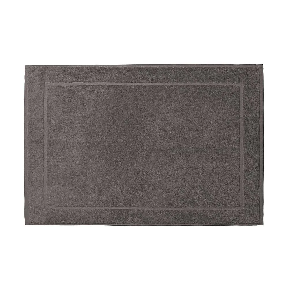 Tapete Piso Atoalhado para Banheiro 48X70cm Lumine Paris Karsten - Carbono
