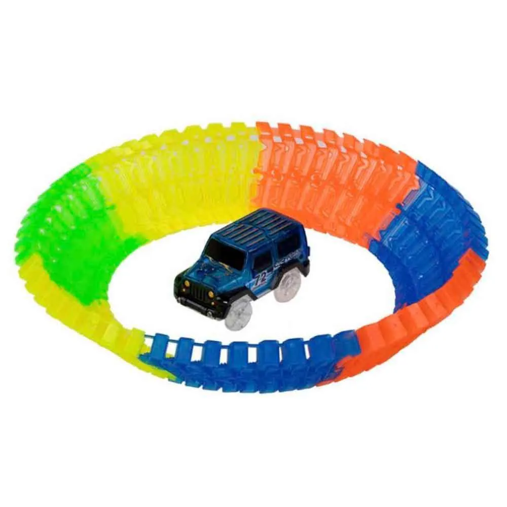 Pista Fluorescente com Carrinho Toys - HBR0088
