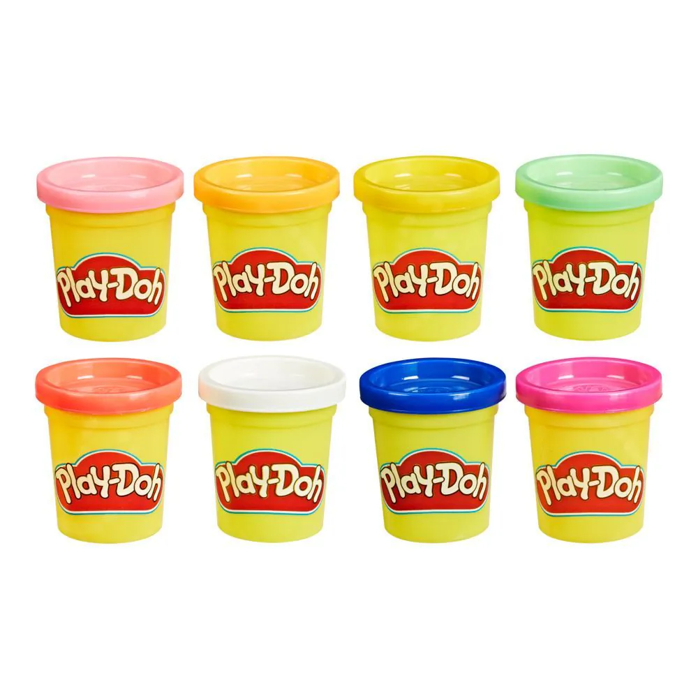 Play-Doh Kit Massinha com 8 Potes Hasbro - G1887