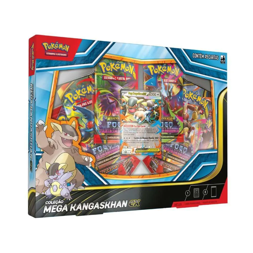 Box Pokémon Mega Kangaskhan Ex Copag