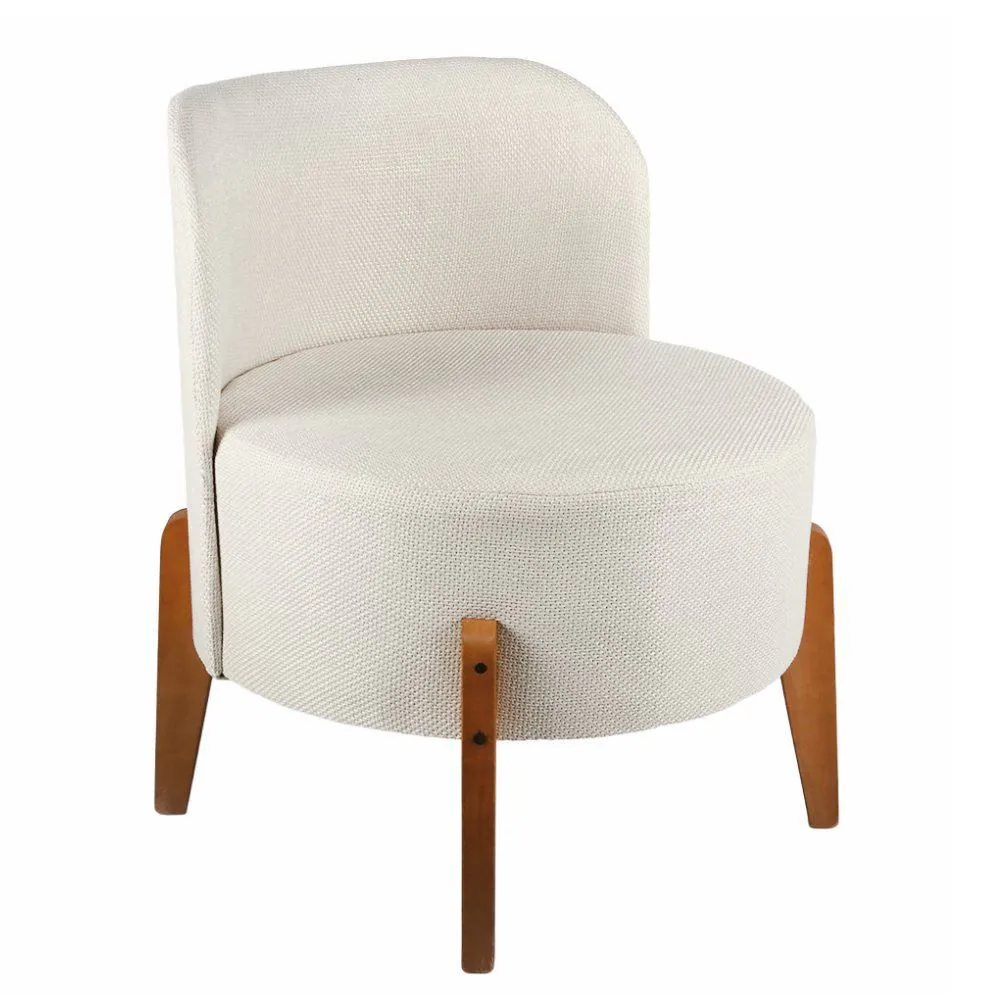 Poltrona Baixa Siena 72,5Cm - Tramado Off