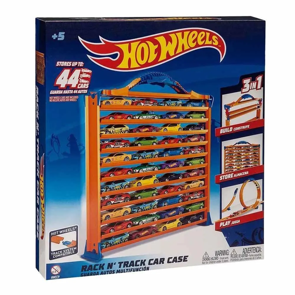 Porta Carrinhos e Pista Hot Wheels Fun - 8448-0