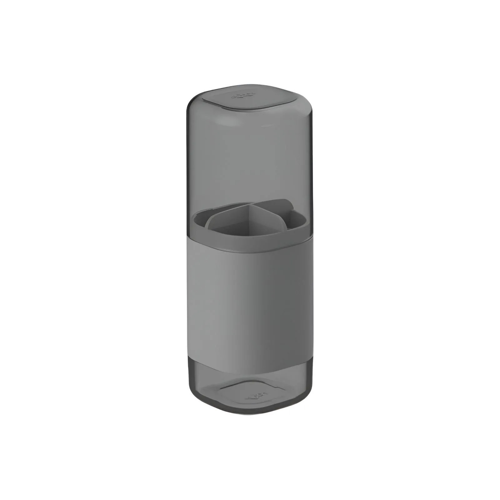 Porta Escova de Dente Dual Ou - Chumbo