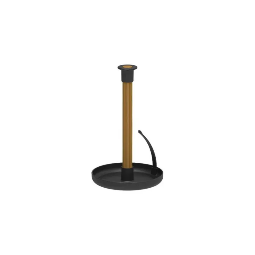 Porta Papel Toalha Lume 14,5Cm Ou - Preto
