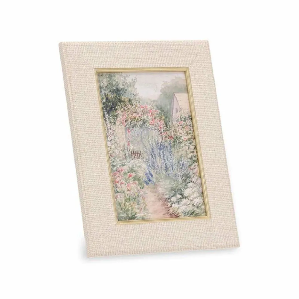 Porta Retrato Off White 15X20 Cm - Mart