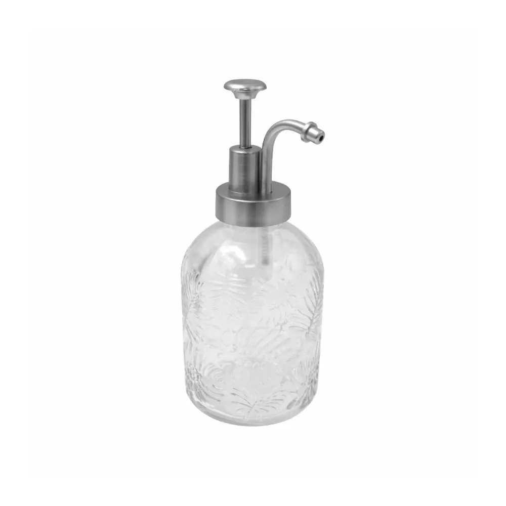 Porta Sabonete Líquido de Vidro 360 ml - Folhagem