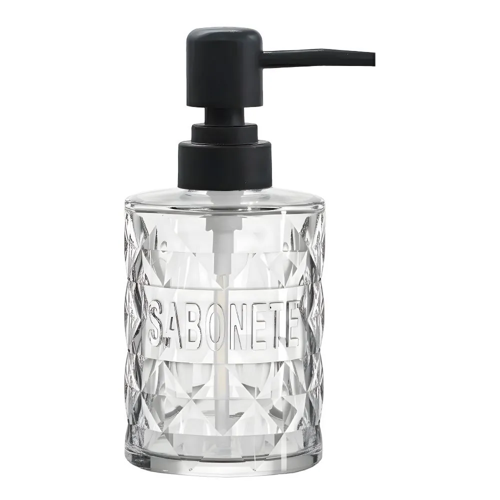 Porta Sabonete Líquido Memory 250Ml Hauskraft - Transparente