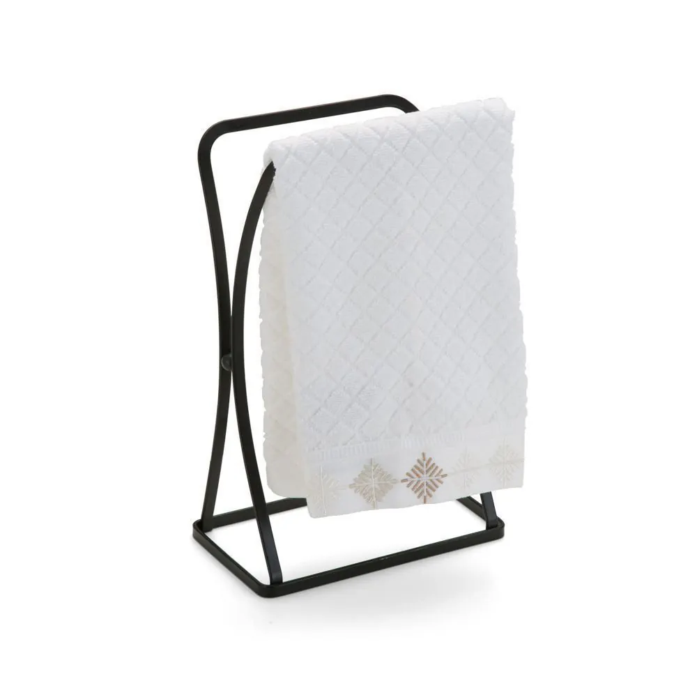 Porta Toalha de Lavabo Black Arthi - Preto