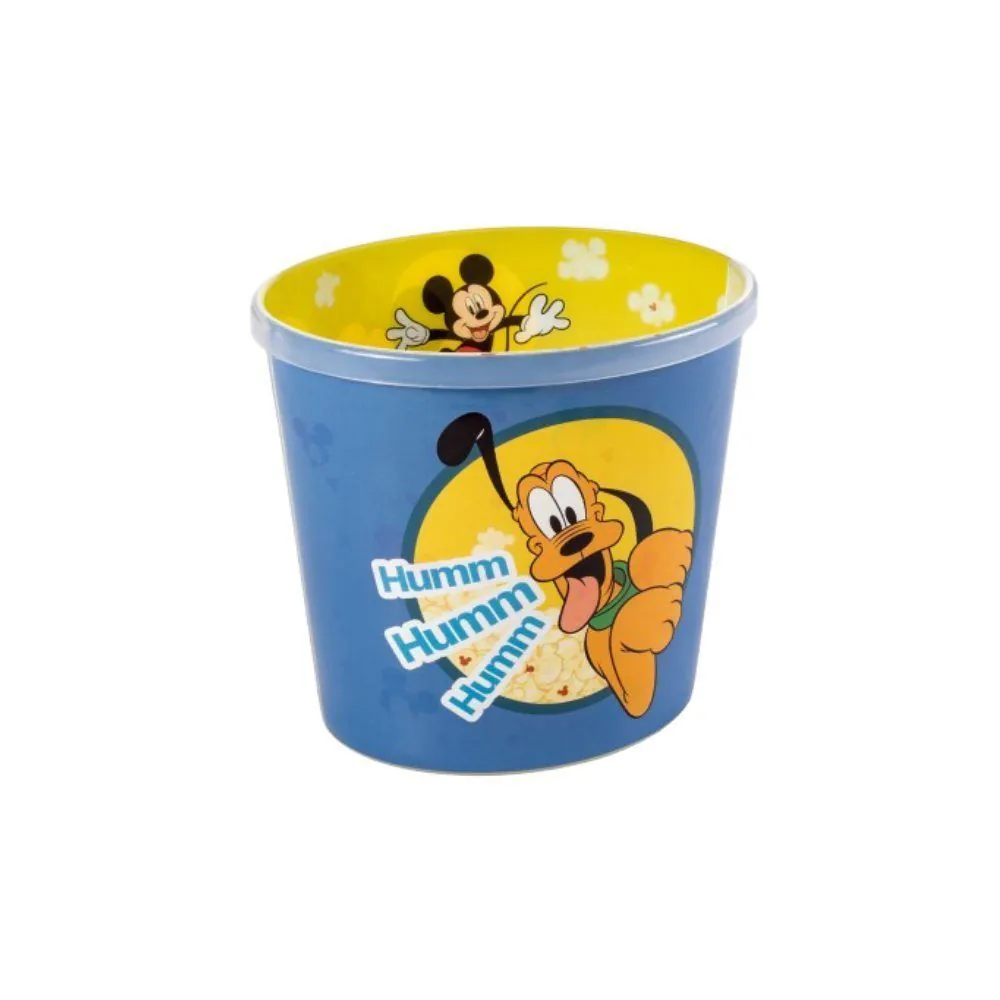 Pote de Pipoca Mickey Plasútil - 2,1 Litros