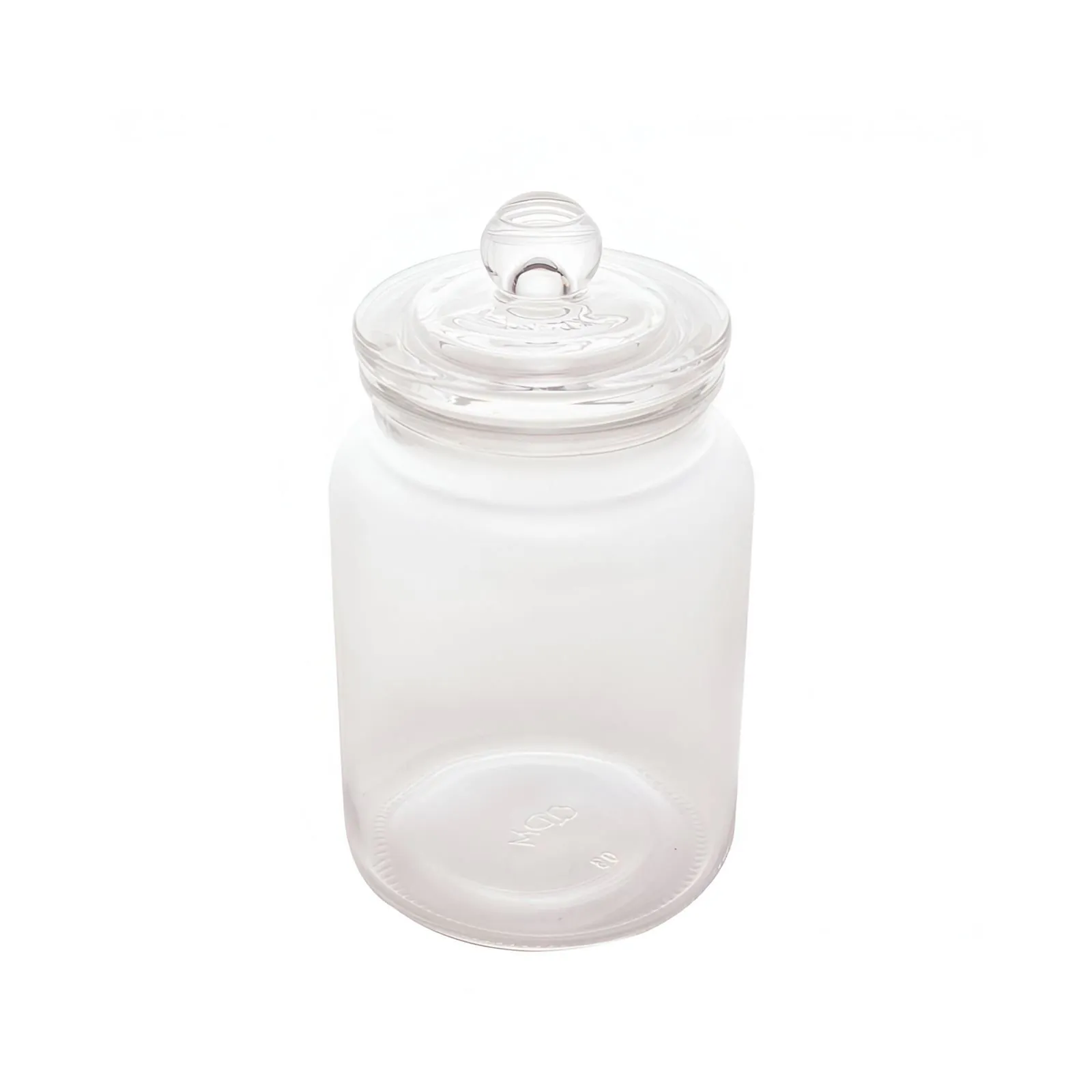 Pote de Vidro com Tampa Arena Lyor 1,1 Litros - Transparente