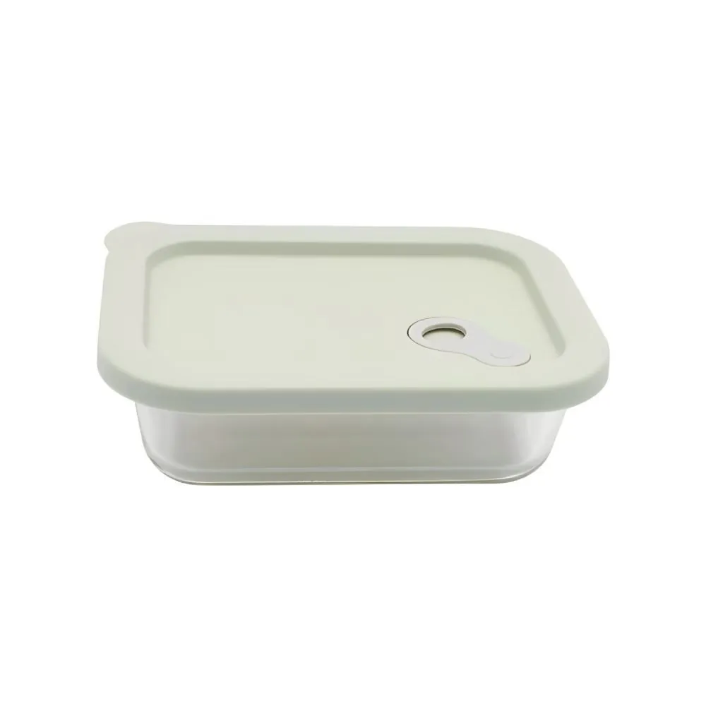Pote Hermético com Tampa 1 Litro - Verde Claro