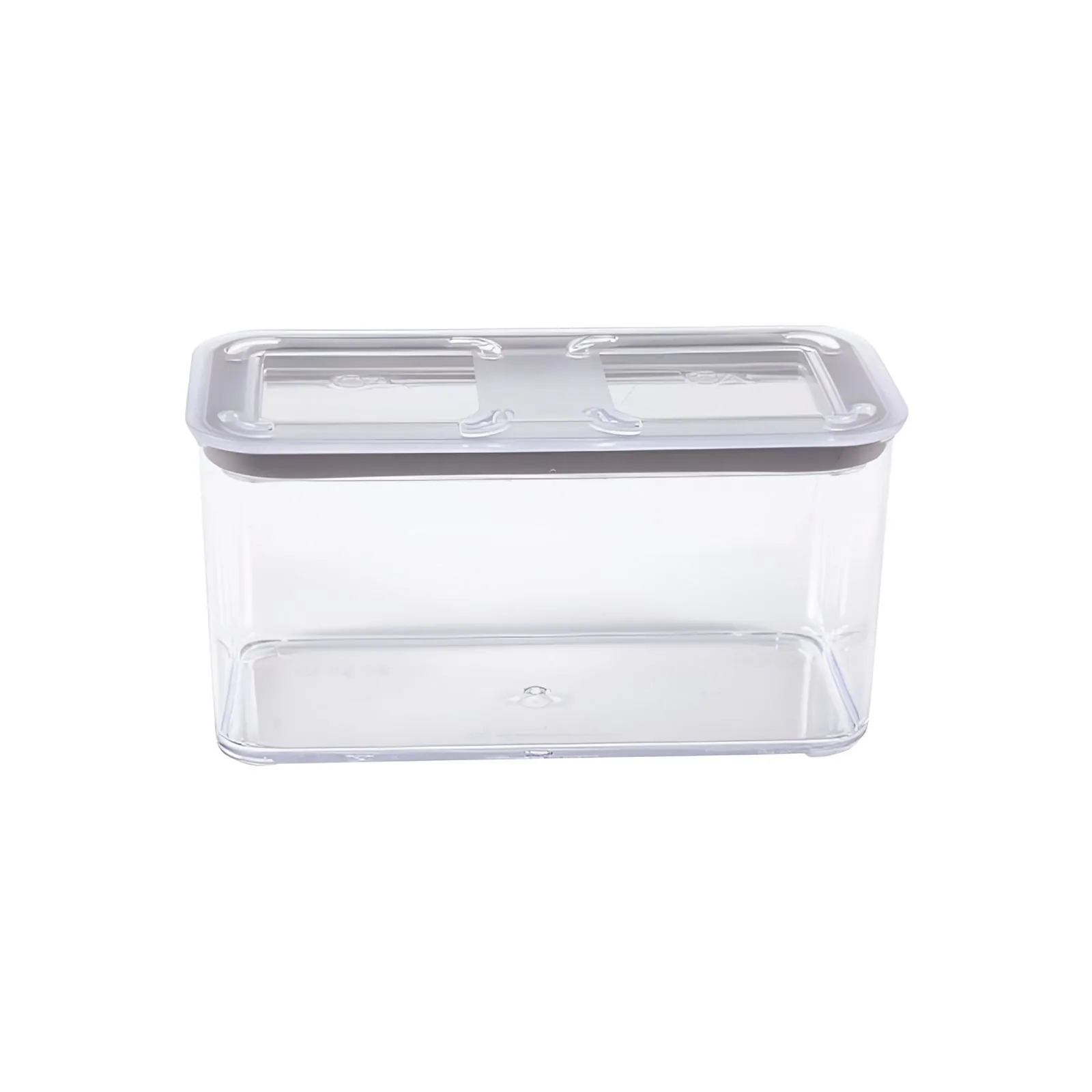 Pote Hermético Retangular Modo Coza 1,3 Litros - Transparente