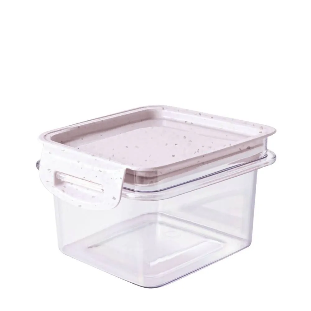 Pote Hermético Trava Mais Plasútil 380Ml - Quadrado