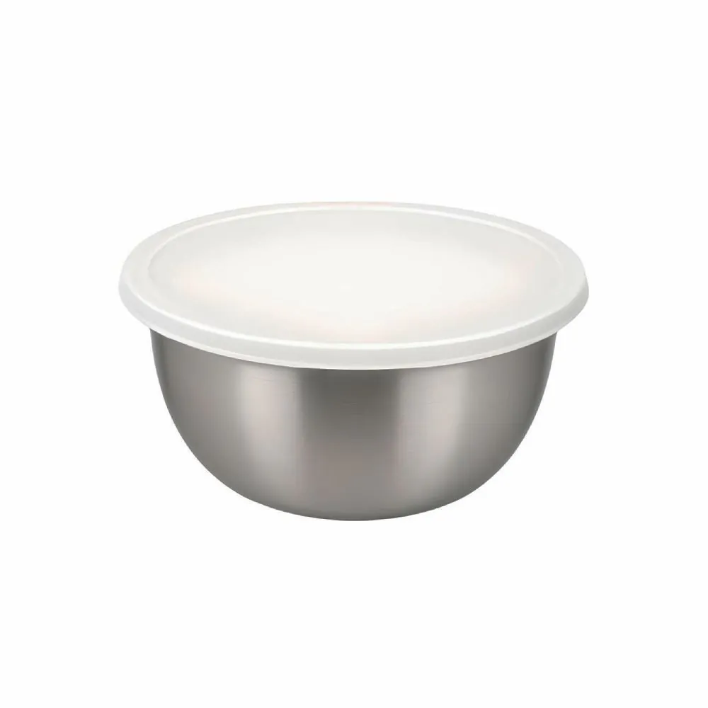 Pote Redondo com Tampa 1,5 Litros - Aço Inox