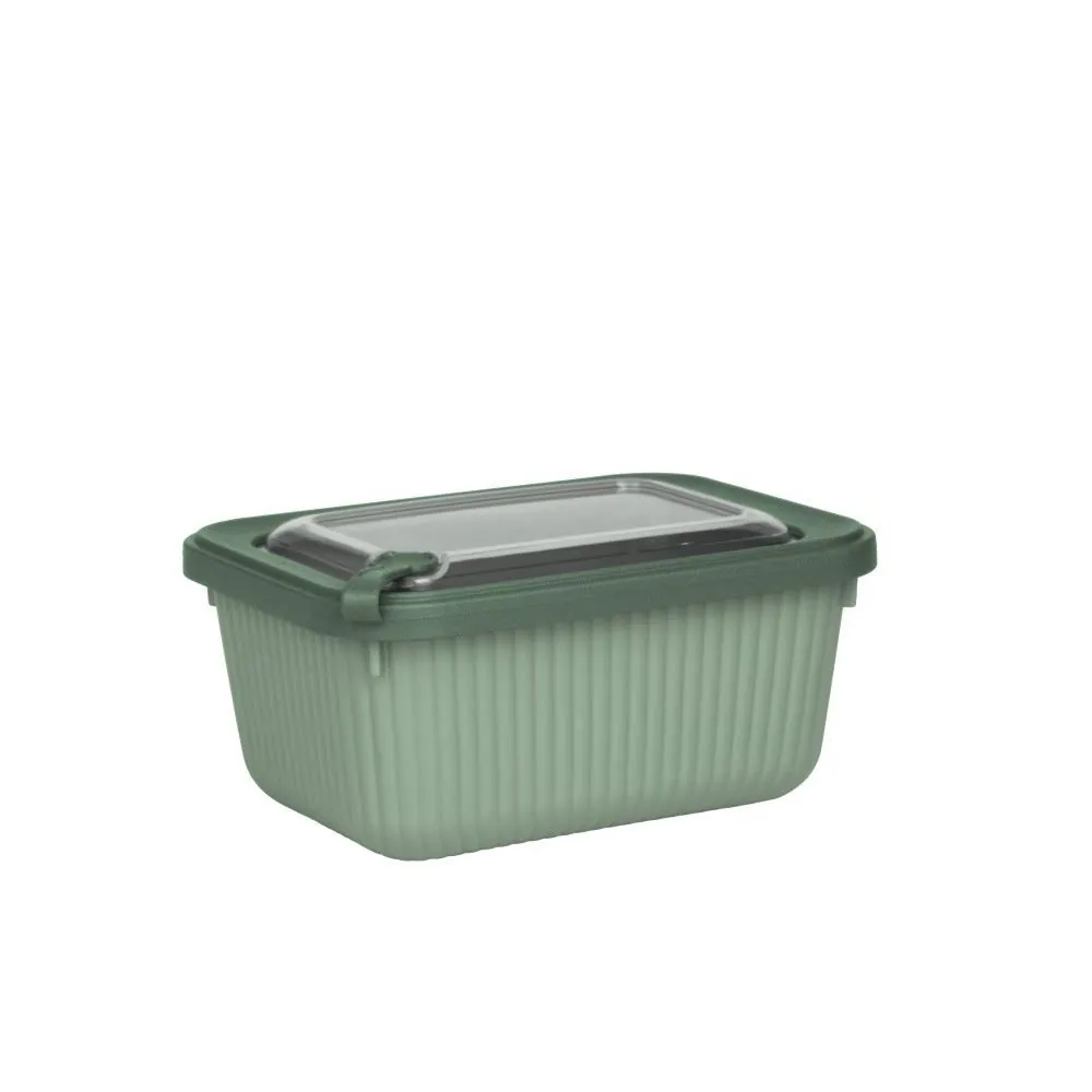 Pote Retangular Camerata 600Ml - Verde