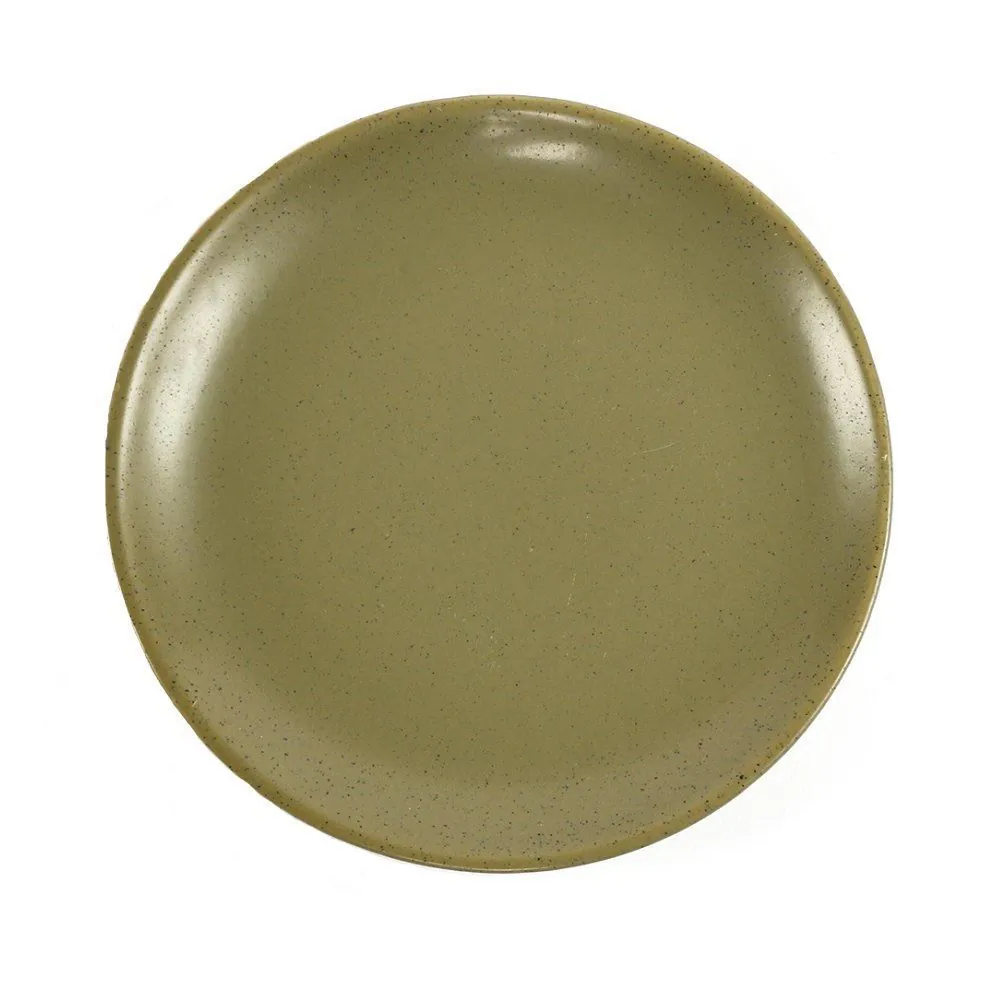 Prato de Sobremesa Coupe Organic Olive Alleanza - Cerâmica