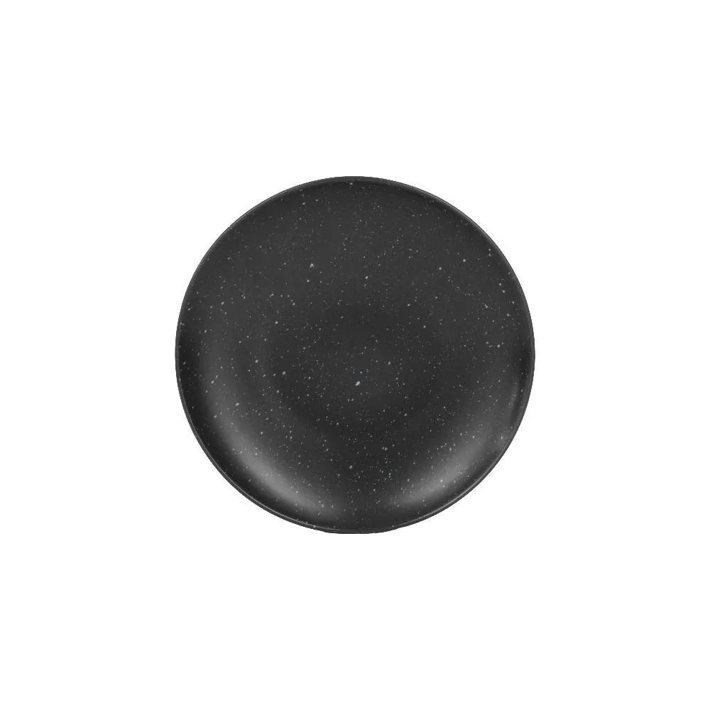 Prato de Sobremesa Dubai 19,5Cm - Preto