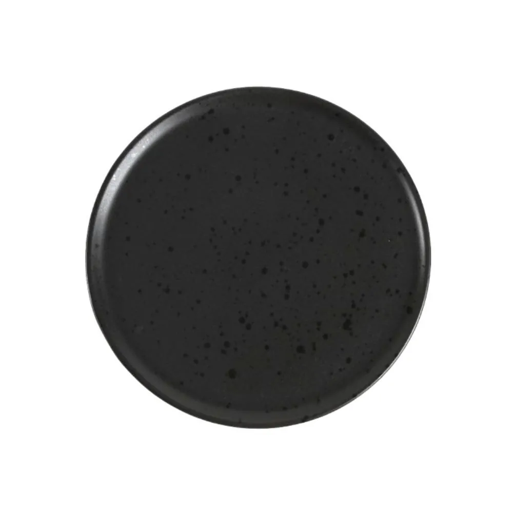 Prato de Sobremesa Naturalle 21Cm - Preto
