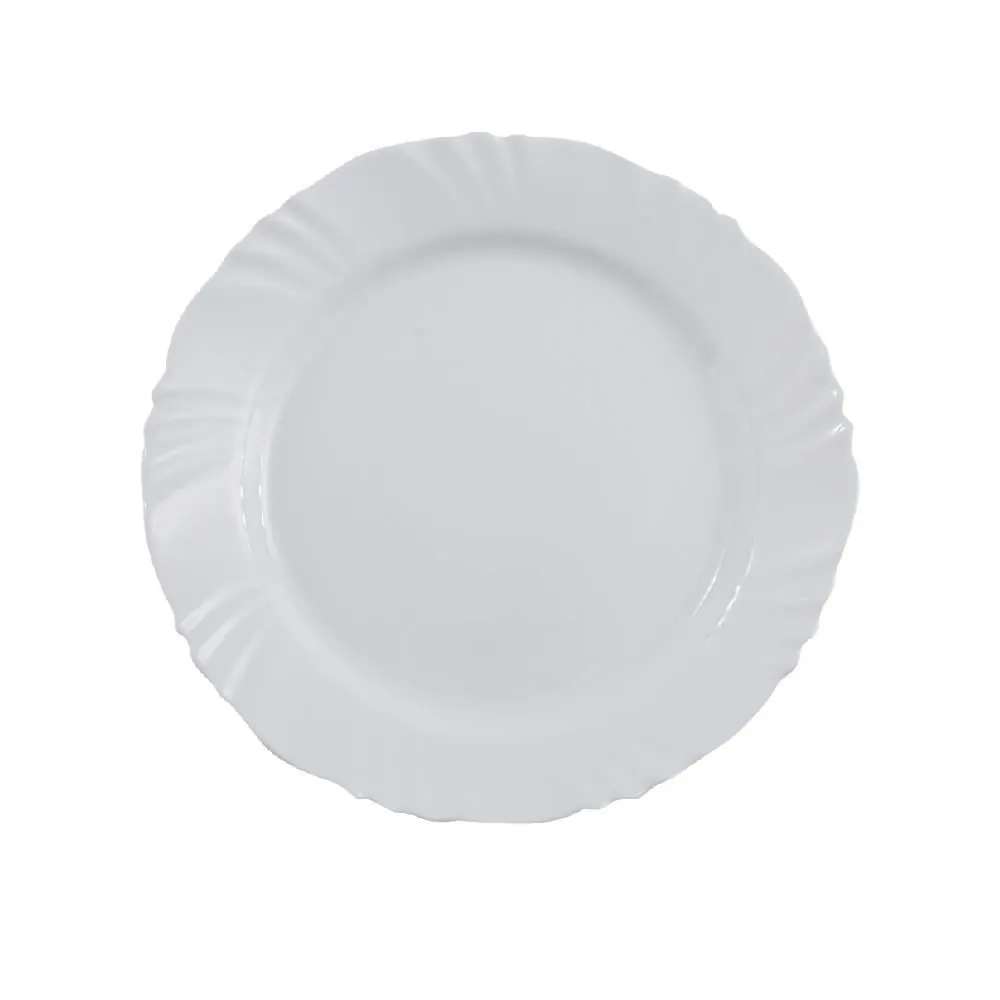 Prato de Sobremesa Pétala Nadir 19,5Cm - Branco