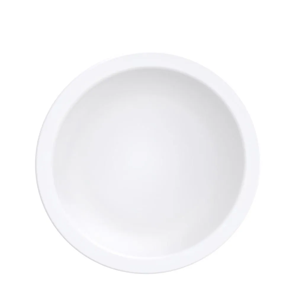 Prato de Sobremesa Porcelana Paola Tramontina 21Cm - Branco