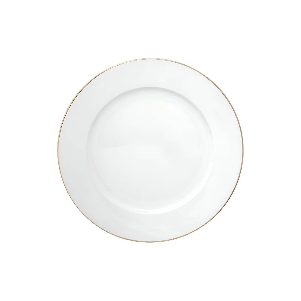 Prato de Sobremesa Royal Filete Dourado Hauskraft - 20 Cm