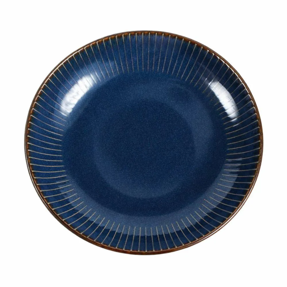 Prato Fundo Porto Fino 23Cm - Azul