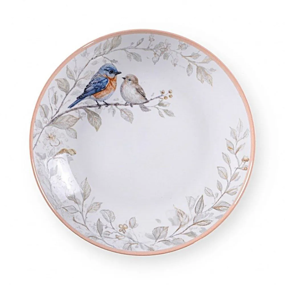 Prato Fundo Porcelana Jardim Tramontina - 22cm