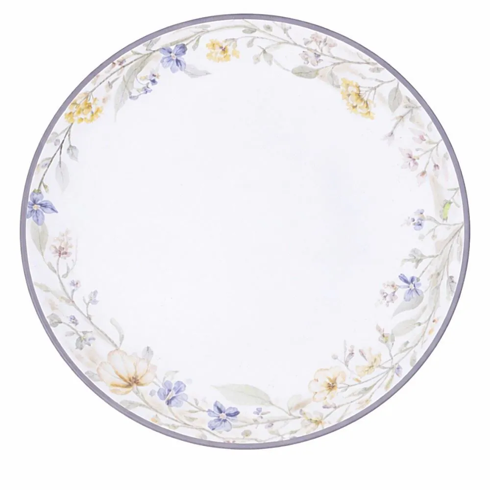 Prato Raso 25Cm Porcelana Tramontina - Serena