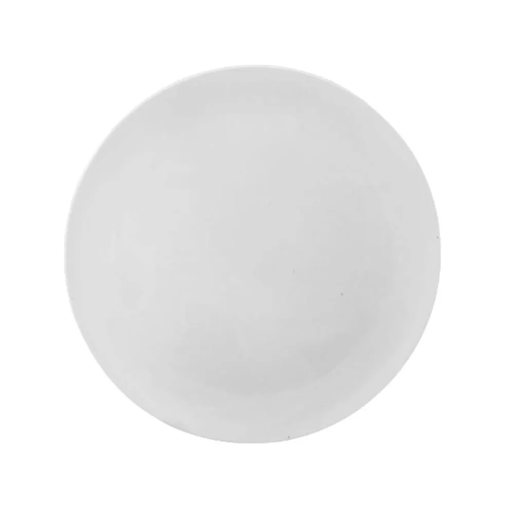 Prato Raso Melamina 25,4Cm - Branco
