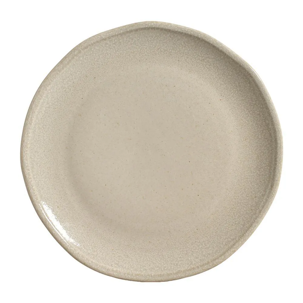 Prato Raso Stoneware Mel Porto Brasil 25Cm - Daily