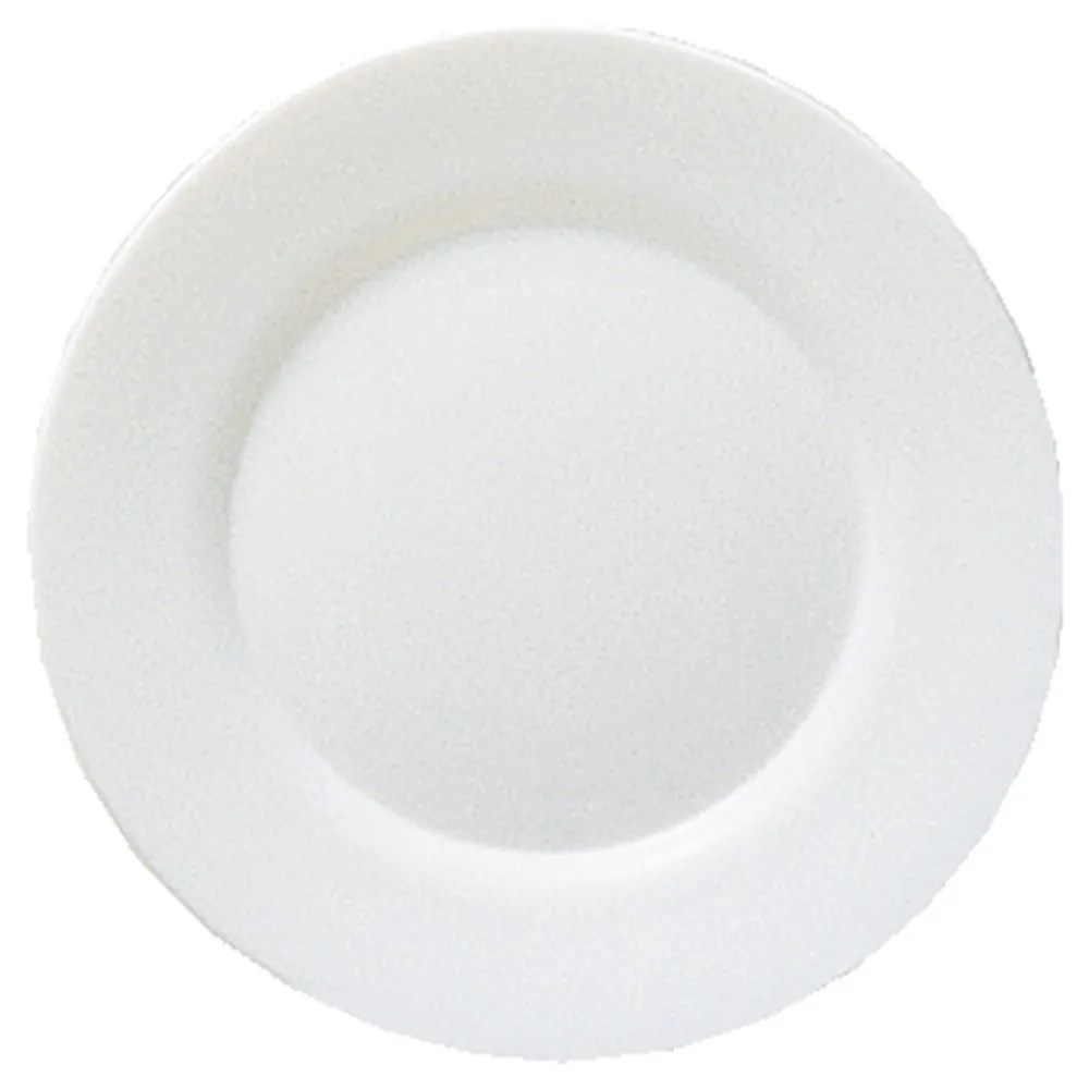 Prato Raso Toledo Globimport 24Cm - Branco