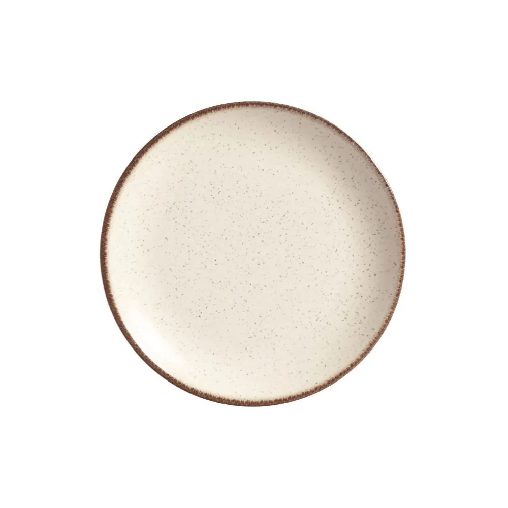 Prato Sobremesa Coup Vanilla 21Cm Alleanza - Coup Vanilla