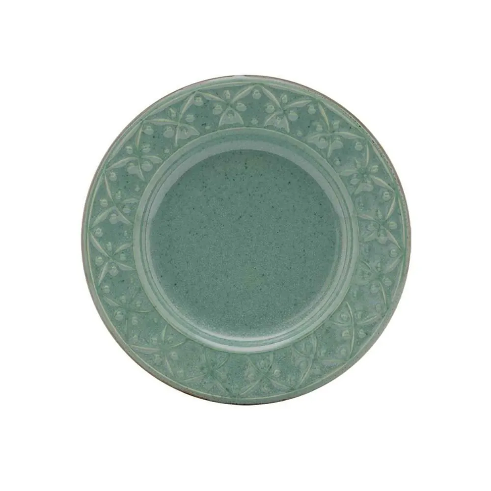 Prato Sobremesa Mendi Malaquita Oxford - 20Cm