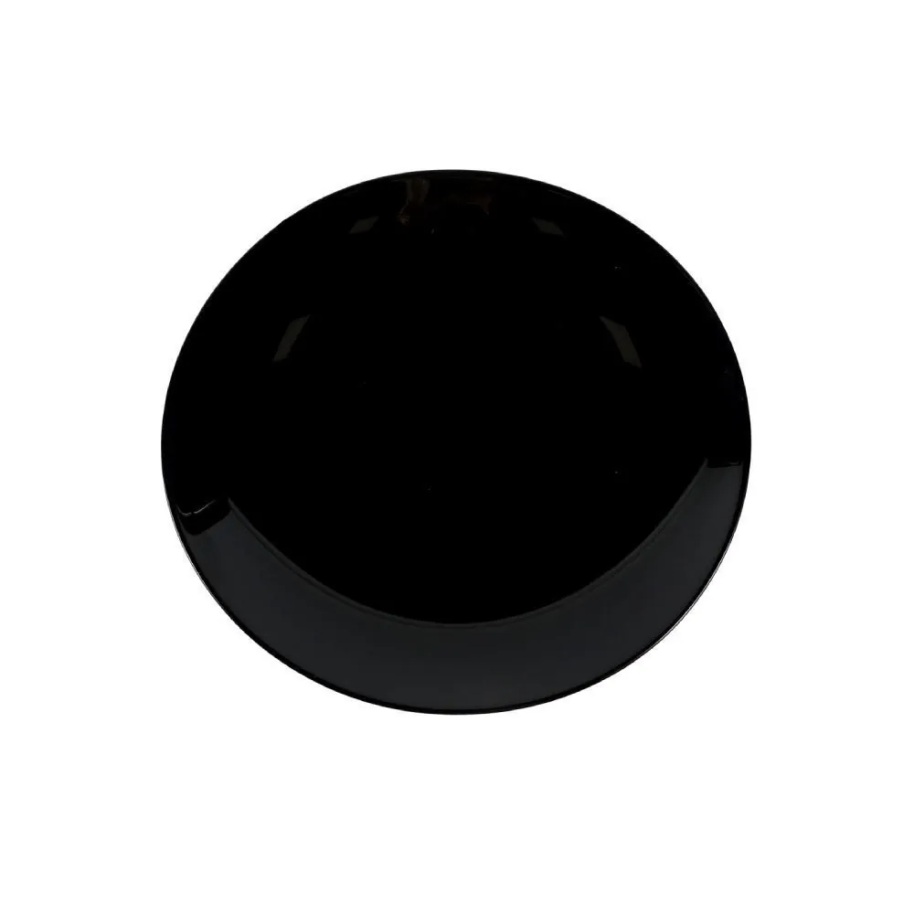 Prato Sobremesa Opaline 21,8Cm - Preto