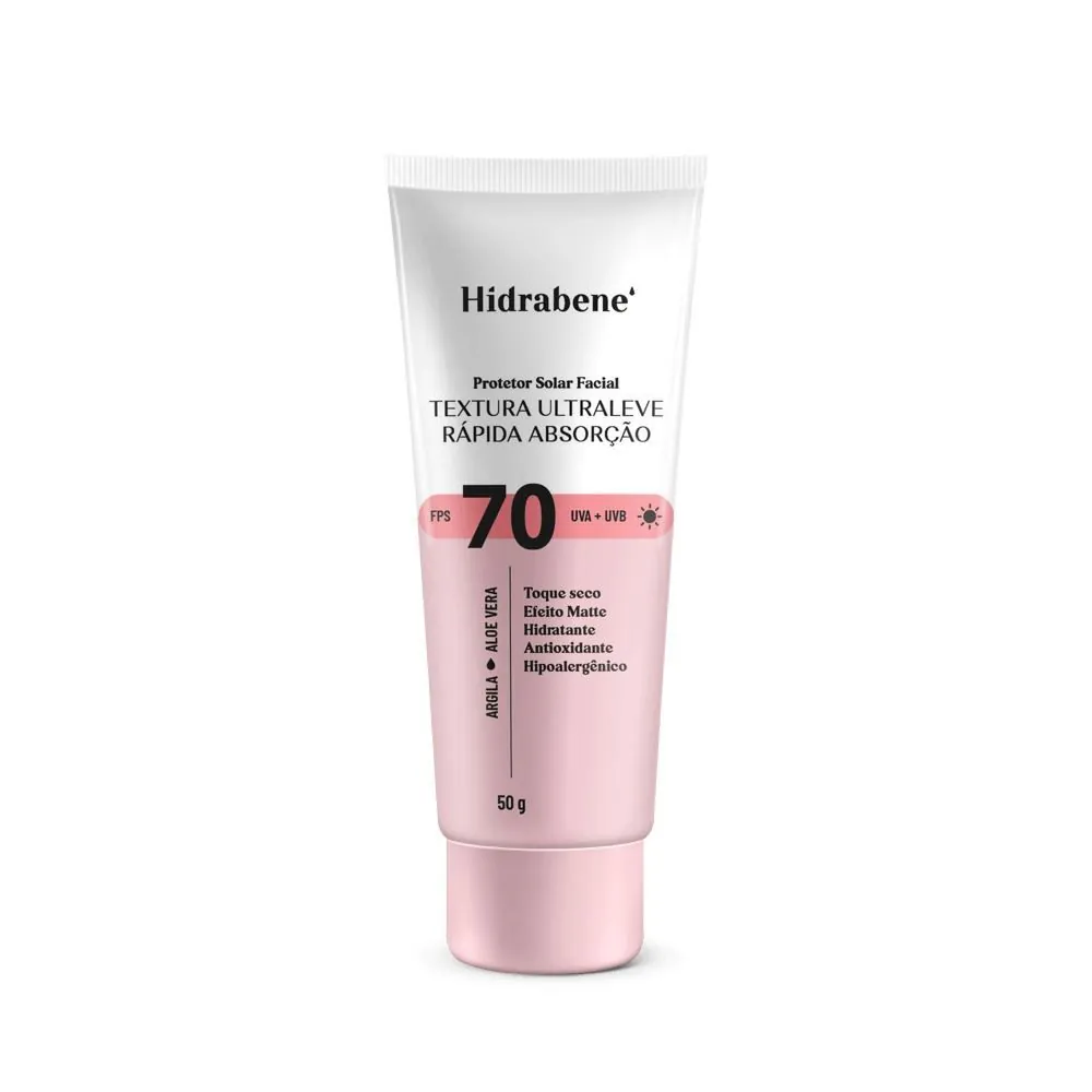 Protetor Solar Facial Hidrabene Fps 70