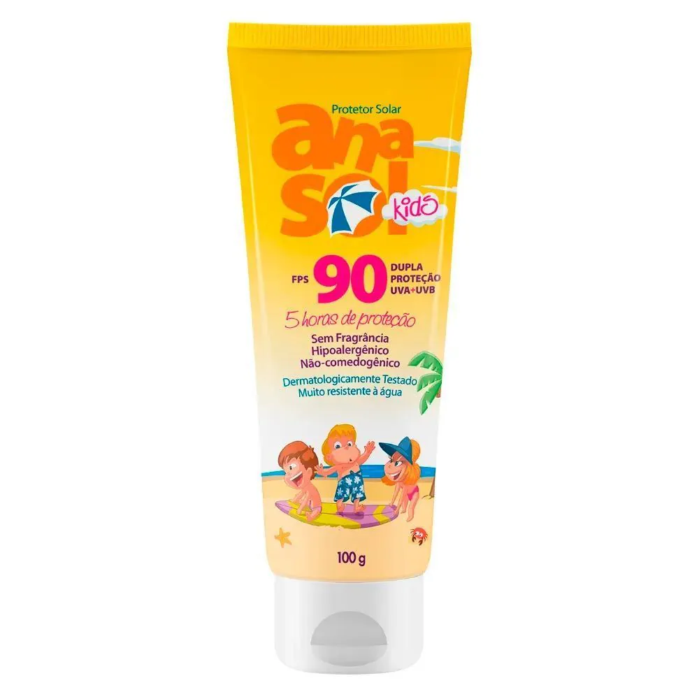 Protetor Solar Kids Fps90 Anasol - 100g