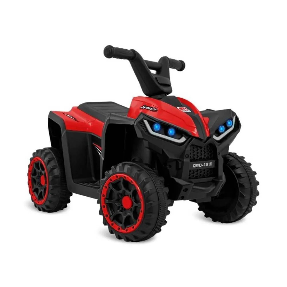 Quadriciclo Elétrico 6V Brinquedos Bandeirante - 2668 - Vermelho