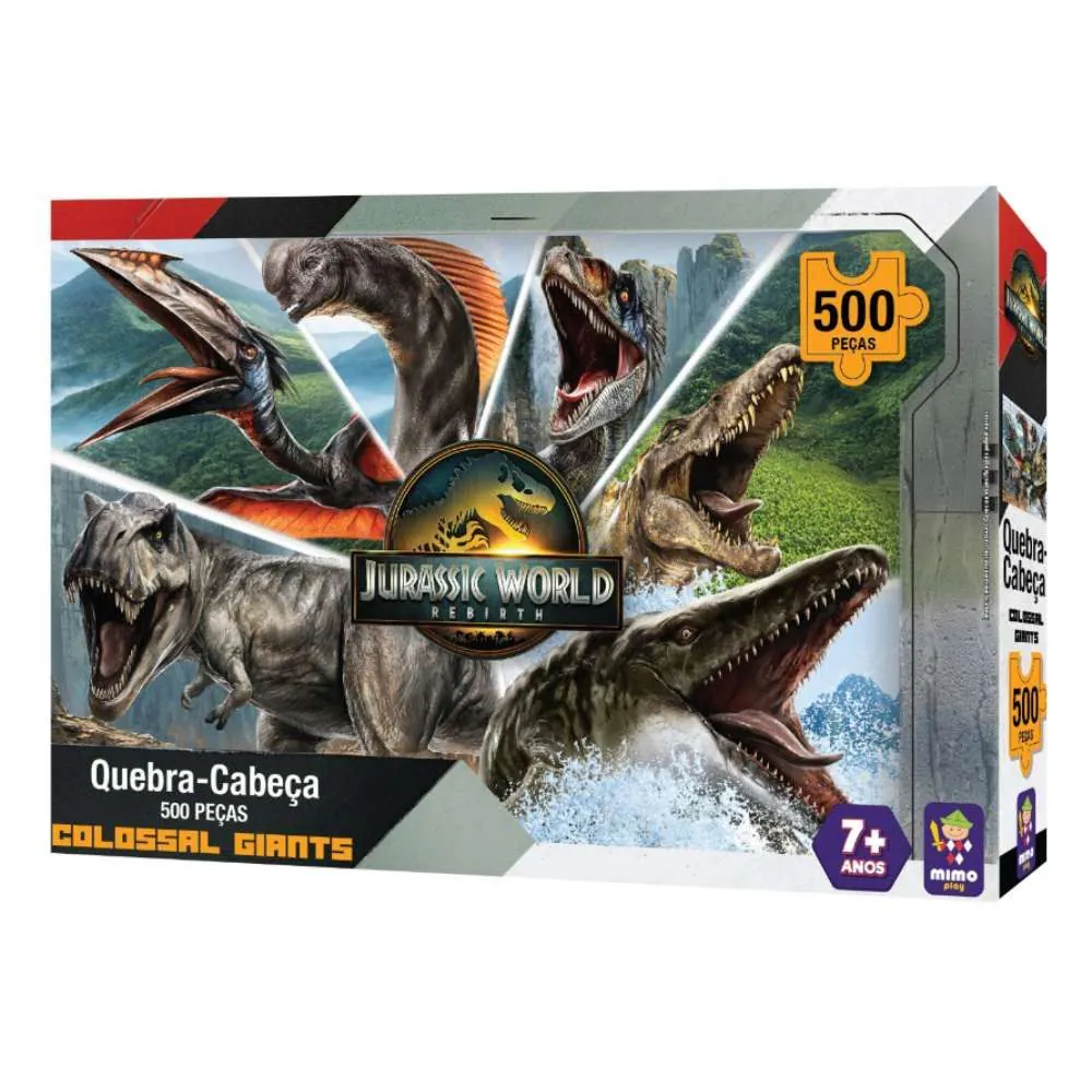 Quebra-Cabeça Colossal 500 Peças Mimo Brinquedos - 2112