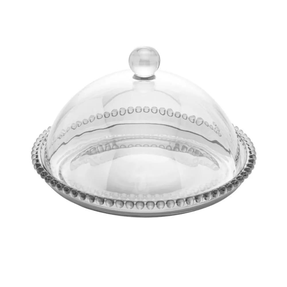 Queijeira Wolff Pearl 20Cm - Cristal
