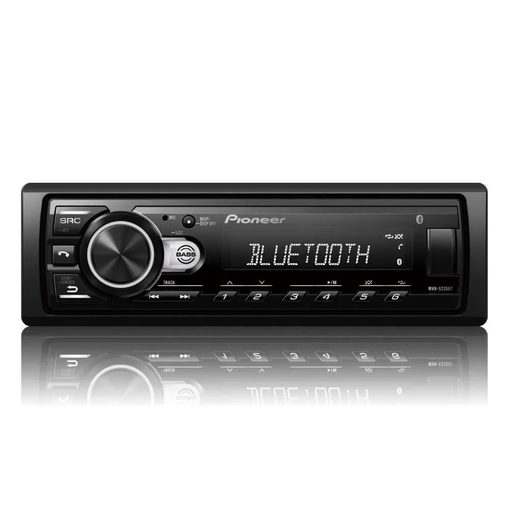Rádio Automotivo Media Receiver com Bluetooth Pioneer Mvh-S235bt