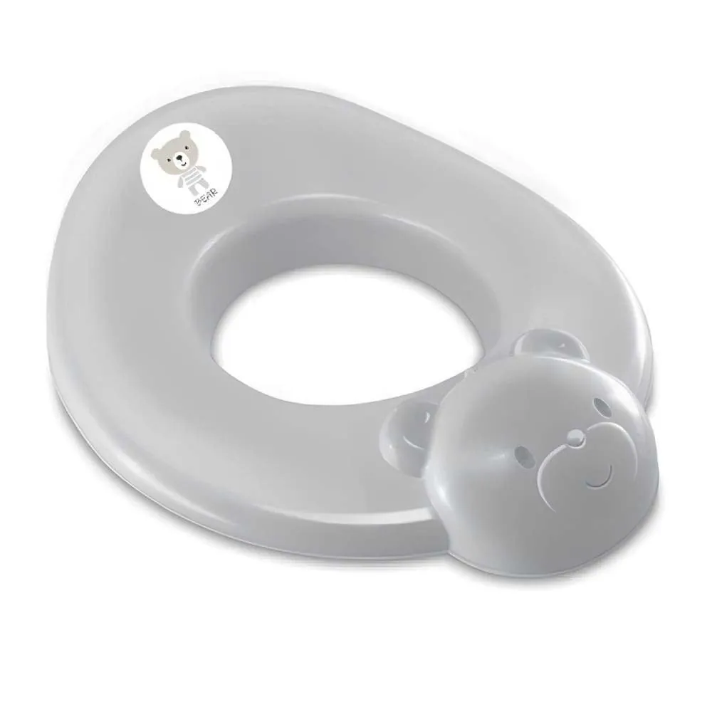 Redutor Sanitário Infantil Fofura Baby - Cinza
