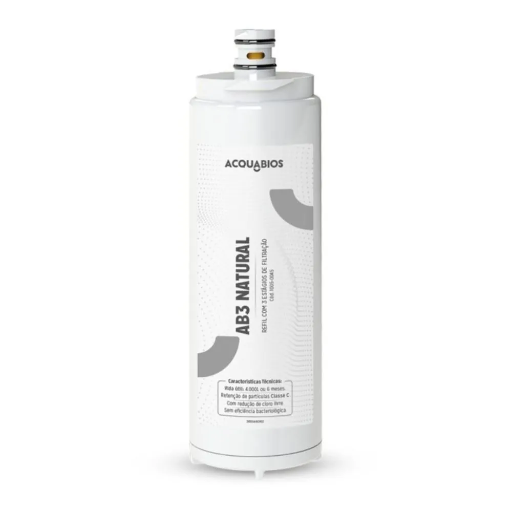 Refil Acquabios Acqua Ab/3 para Purificador Ibbl - 1005-0045