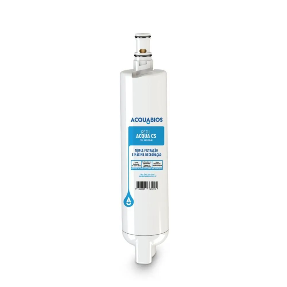 Refil Acquabios Acqua Cs 30/34/35 para Purificador Consul - 1005-0046